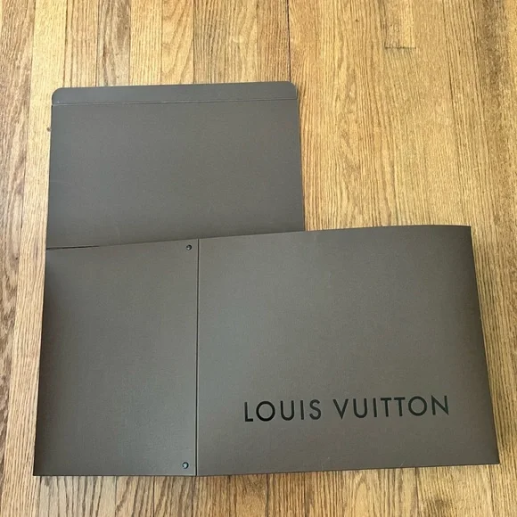 Louis Vuitton gift box and bag